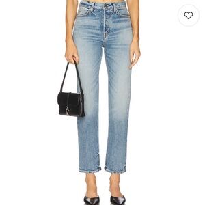 GRLFRND WALKER MID RISE DENIM